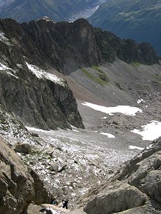 monte au col des Crochues 